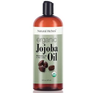 PURA D'OR Organic Jojoba Oil (4oz / 118mL)